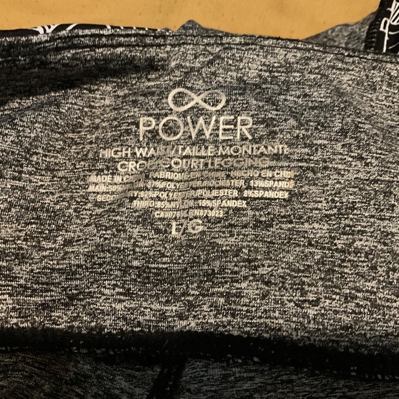 High Waisted Leggings by POWER  SIZE LARGE - Picture 5 of 7